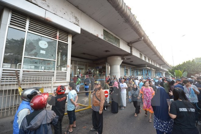 At least five killed in Jakarta bombing attack ảnh 1 At least five killed in Jakarta bombing attack ảnh 1