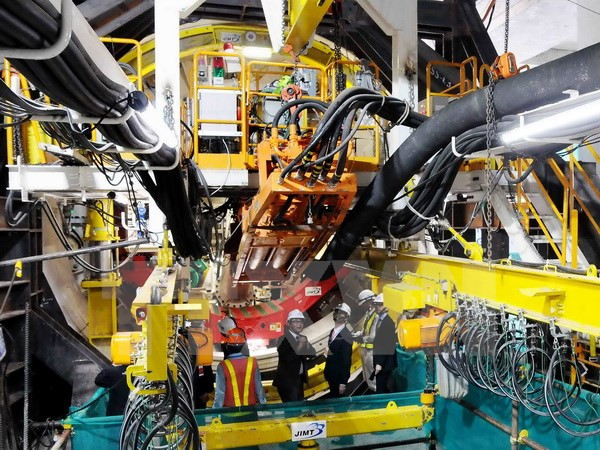 HCM City: Work starts on metro line 1 tunnel ảnh 1 HCM City: Work starts on metro line 1 tunnel ảnh 1