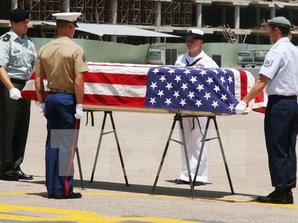 Possible remains of US servicemen repatriated ảnh 1 Possible remains of US servicemen repatriated ảnh 1