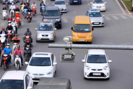 Hanoi detects traffic violations via cameras ảnh 1