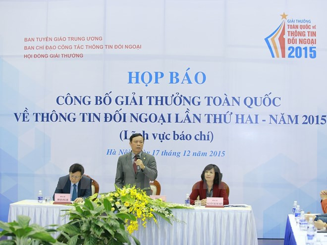 Second awards launched for external information services ảnh 1 Second awards launched for external information services ảnh 1
