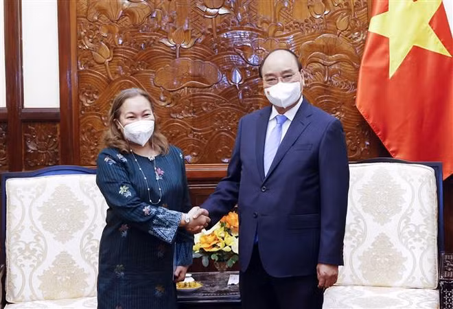 Vietnam, Malaysia should lift bilateral trade to 20 billion USD by 2025: President ảnh 1