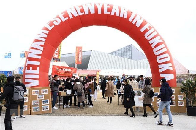 Vietnamese Tet festival held in Fukuoka ảnh 1