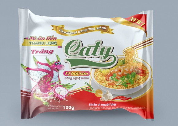 First instant noodle product made from dragon fruit produced ảnh 1