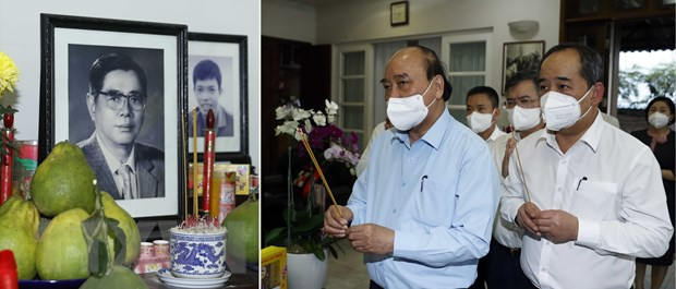 President offers incense to late Party, State leaders ảnh 1