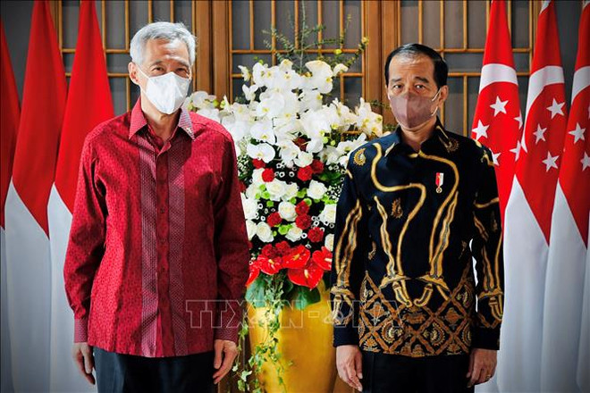 Indonesia, Singapore stress importance of ASEAN’s Five-Point Consensus on Myanmar ảnh 1