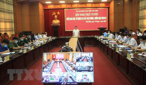 Thai Binh exerts efforts for pandemic control, economic development ảnh 1 Thai Binh exerts efforts for pandemic control, economic development ảnh 1