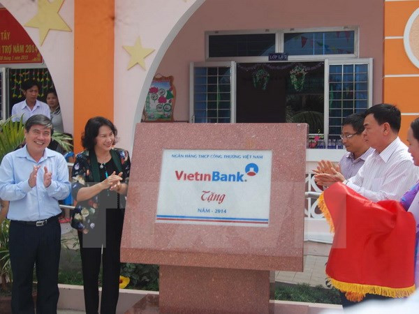 Vietinbank helps build houses for the poor in Ben Tre ảnh 1 Vietinbank helps build houses for the poor in Ben Tre ảnh 1