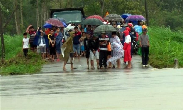 Four killed during torrential rains in central provinces ảnh 1 Four killed during torrential rains in central provinces ảnh 1