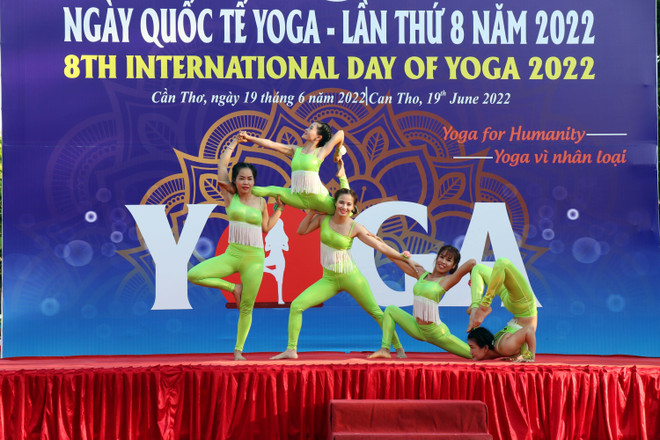 International Yoga Day celebrated in Can Tho city ảnh 1 International Yoga Day celebrated in Can Tho city ảnh 1