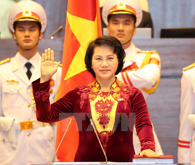 Nguyen Thi Kim Ngan elected as NA Chairwoman ảnh 1 Nguyen Thi Kim Ngan elected as NA Chairwoman ảnh 1