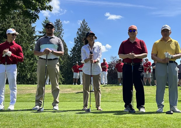 Charity golf tournament in Canada raises fund for violence-hit women ảnh 1