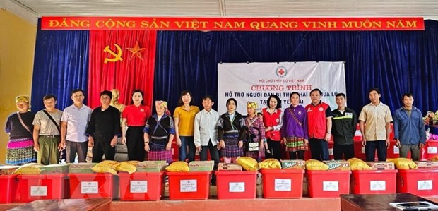 Vietnam Red Cross Society supports flood victims in Yen Bai ảnh 1