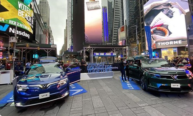 VinFast debuts on Nasdaq Global Select Market ảnh 2 VinFast debuts on Nasdaq Global Select Market ảnh 2