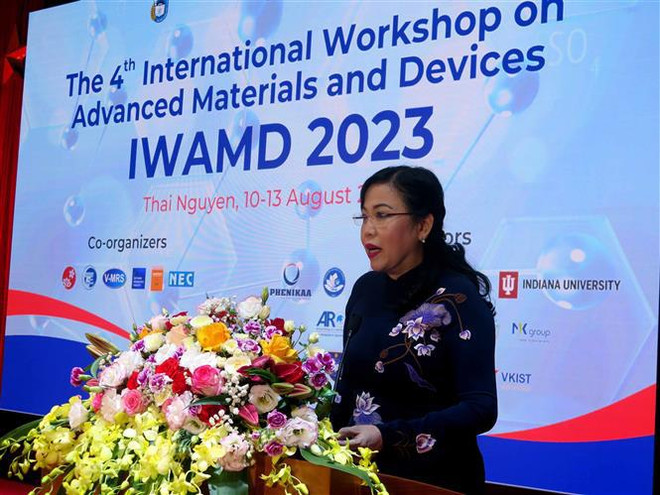 Nearly 80 foreign scientists attend 4th international workshop on advanced materials ảnh 2 Nearly 80 foreign scientists attend 4th international workshop on advanced materials ảnh 2