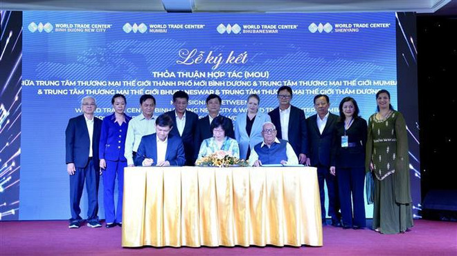 World trade centres of Binh Duong, Mumbai, Shenyang reach deals ảnh 1
