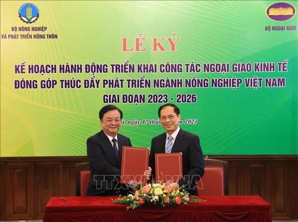 Economic diplomacy to be promoted to fuel agricultural development ảnh 1 Economic diplomacy to be promoted to fuel agricultural development ảnh 1