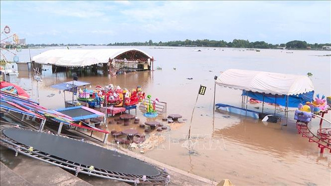 Mekong River water levels on the rise ảnh 1