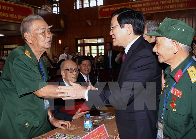 President reflects on historic 1975 victory ảnh 1