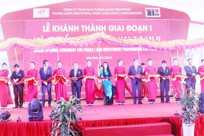 Thang Long Industrial Park III’s first phase inaugurated ảnh 1
