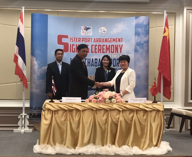  Thailand and China ink sister port pact ảnh 1
