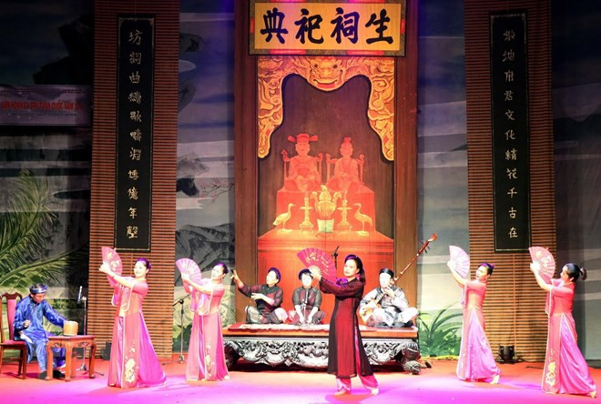 Curtain comes down on National Ca Tru Festival ảnh 1