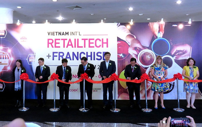 10th Vietnam Int’l Retailtech & Franchise Show underway ảnh 1 10th Vietnam Int’l Retailtech & Franchise Show underway ảnh 1