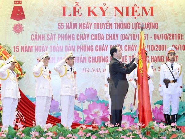 Fire prevention and fighting police asked to enhance efficacy ảnh 1 Fire prevention and fighting police asked to enhance efficacy ảnh 1