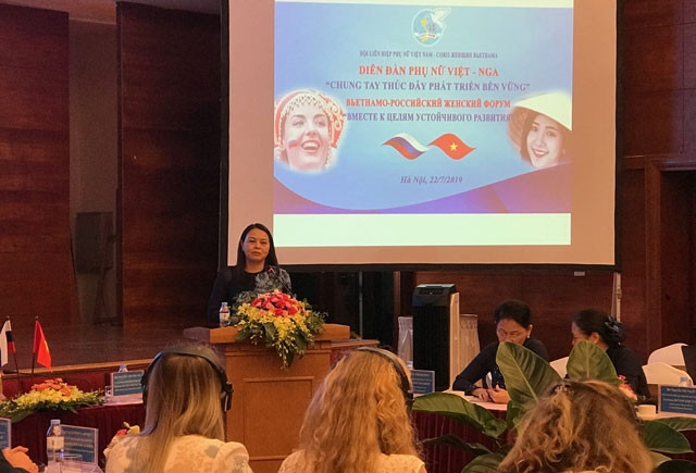 Vietnam – Russia women’s forum held in Hanoi ảnh 1 Vietnam – Russia women’s forum held in Hanoi ảnh 1