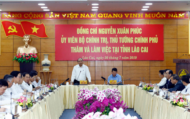 Lao Cai should strive to be among 15 developed localities nationwide: PM ảnh 1