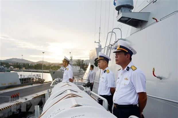 Vietnamese navy frigate arrives in Vladivostok, beginning Russia visit ảnh 1 Vietnamese navy frigate arrives in Vladivostok, beginning Russia visit ảnh 1