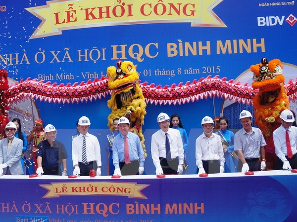 Mekong Delta’s largest-ever social housing work breaks ground ảnh 1