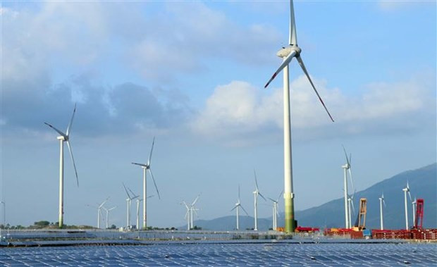 Wind power project No.5 Ninh Thuan put into commercial operation ảnh 1