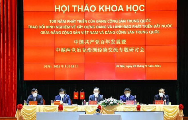 Vietnam, China share experience in Party building ảnh 1 Vietnam, China share experience in Party building ảnh 1