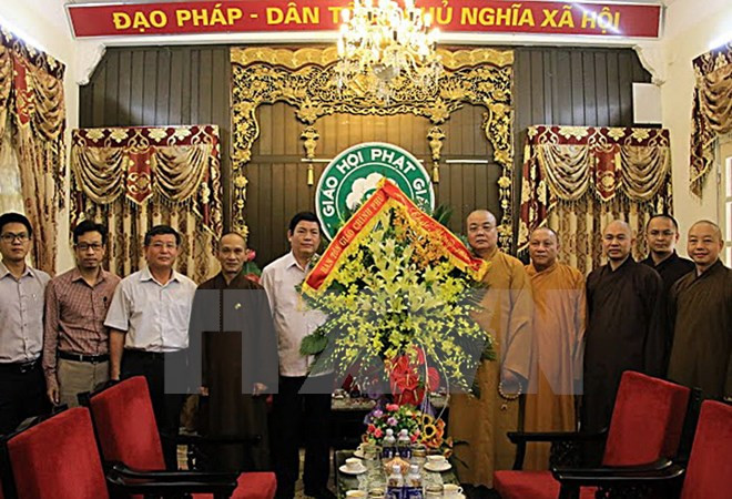 Vietnam Buddhist Sangha congratulated on Vu Lan festival ảnh 1