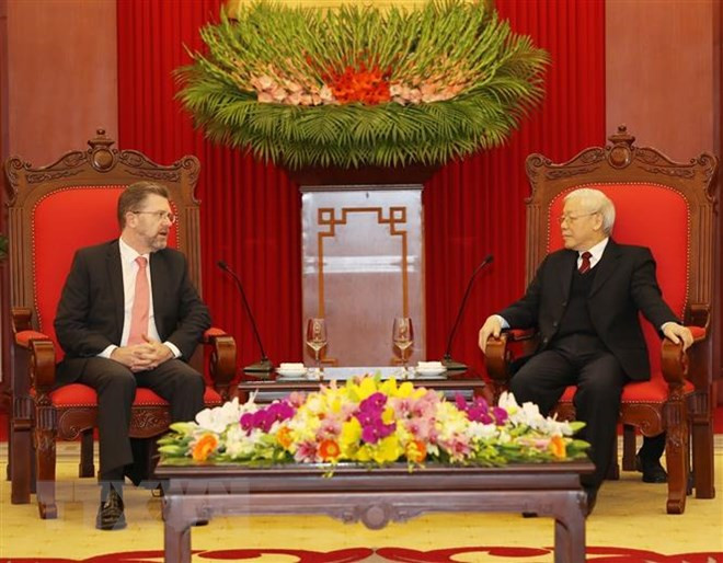 Australian Senate President wraps up Vietnam visit ảnh 1 Australian Senate President wraps up Vietnam visit ảnh 1