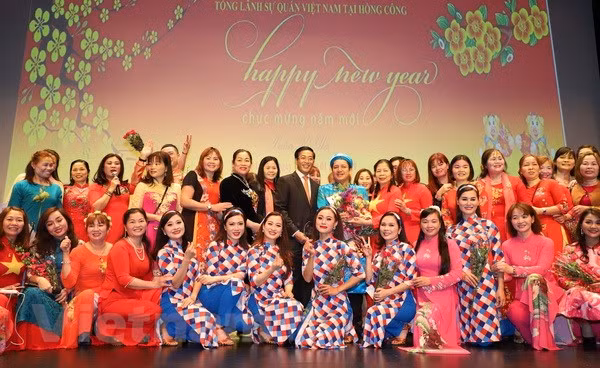 Vietnamese expats in Hong Kong, Macau gather for Tet celebrations ảnh 1