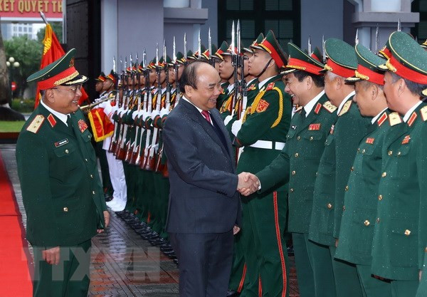 Prime Minister visits Ministry of Defence’s General Department II ảnh 1