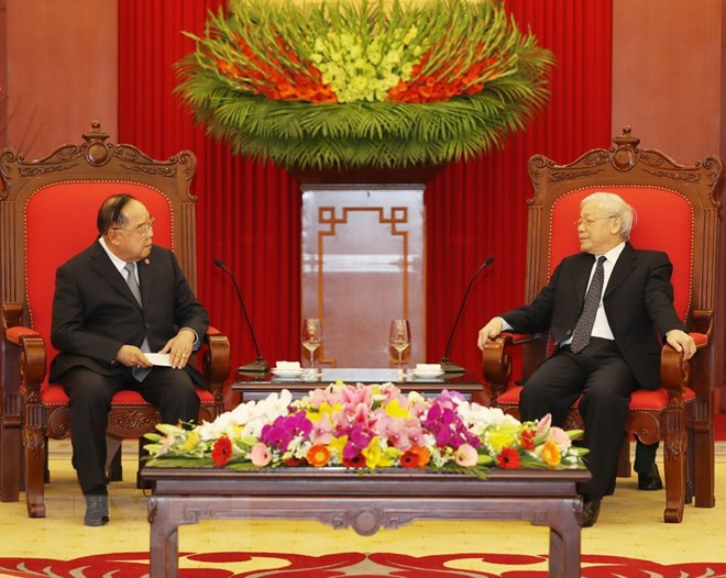 Vietnam treasures friendship with Thailand: Party Chief ảnh 1 Vietnam treasures friendship with Thailand: Party Chief ảnh 1