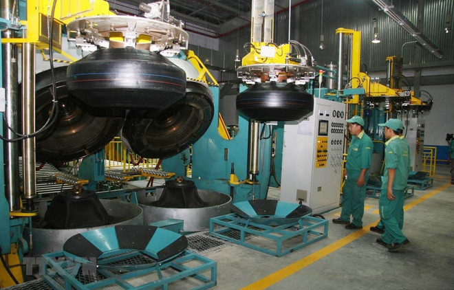 Big tyre exporters not subjected to US anti-dumping duties ảnh 1 Big tyre exporters not subjected to US anti-dumping duties ảnh 1