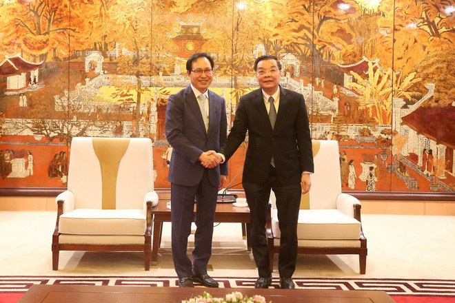 Samsung urged to back Hanoi in smart city development ảnh 1 Samsung urged to back Hanoi in smart city development ảnh 1