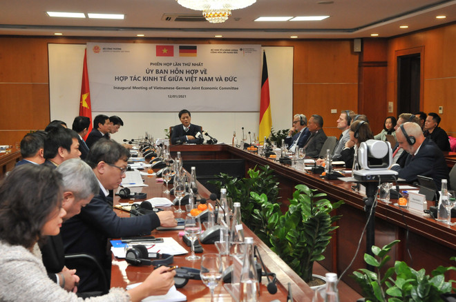Vietnam-Germany joint committee on economic cooperation holds first meeting ảnh 1
