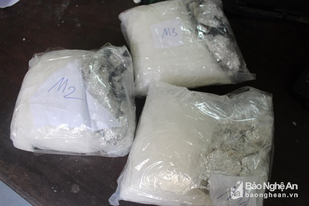 Nghe An: meth trafficker from Laos arrested ảnh 1