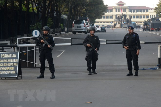 Indonesian police foil terror plot in university campus raid ảnh 1 Indonesian police foil terror plot in university campus raid ảnh 1