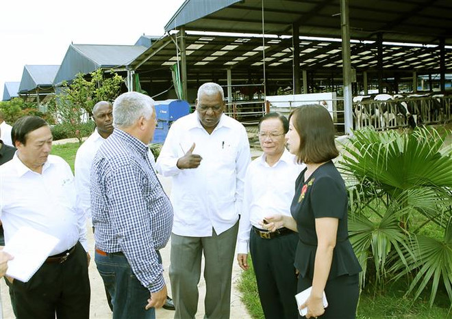 Cuban top legislator visits Son La province ảnh 1