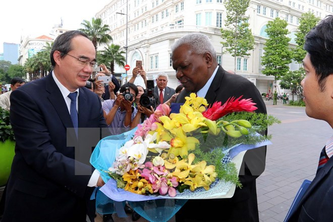 Cuban top legislator visits HCM City ảnh 1 Cuban top legislator visits HCM City ảnh 1