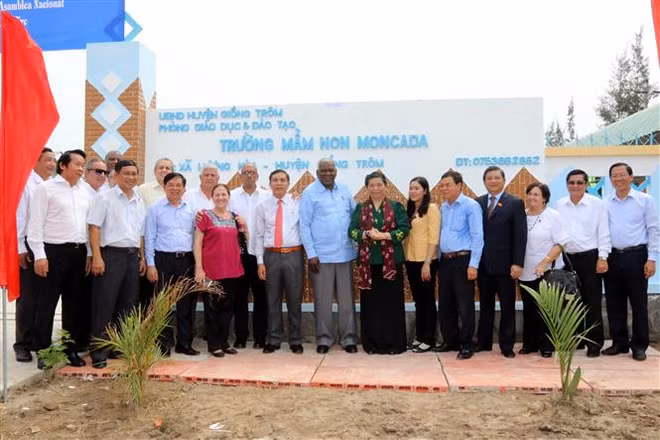 Top Cuban legislator welcomed in Ben Tre province ảnh 1