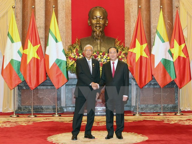 Vietnam, Myanmar issue joint statement ảnh 1