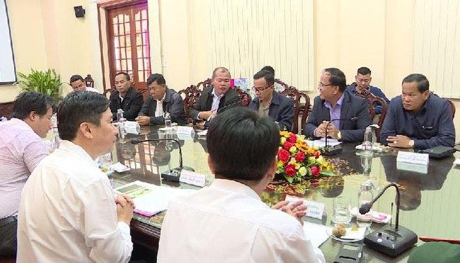 Dong Thap, Cambodia’s Pray Veng province step up trade cooperation ảnh 1 Dong Thap, Cambodia’s Pray Veng province step up trade cooperation ảnh 1