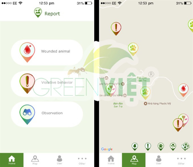 Smart phone app launched to protect Son Tra Nature Reserve ảnh 1